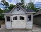 SALE - Structure 2430KOP - 12x12 Victorian Shed with Vinyl Siding Discount