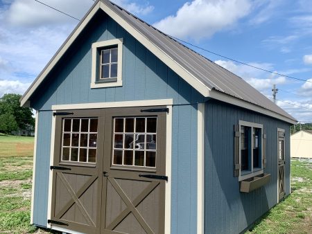 SALE - Structure #24-2518WC - 12 x24  New England Barn with Smart-Tec Exterior For Discount