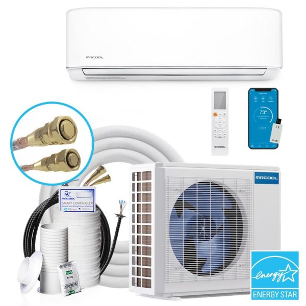 36k BTU 18 SEER MrCool DIY Ductless Heat Pump Split System 4th Generation - Wall Mounted Discount